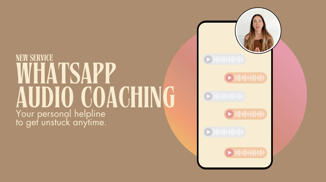 New: Whatsapp Audio Coaching