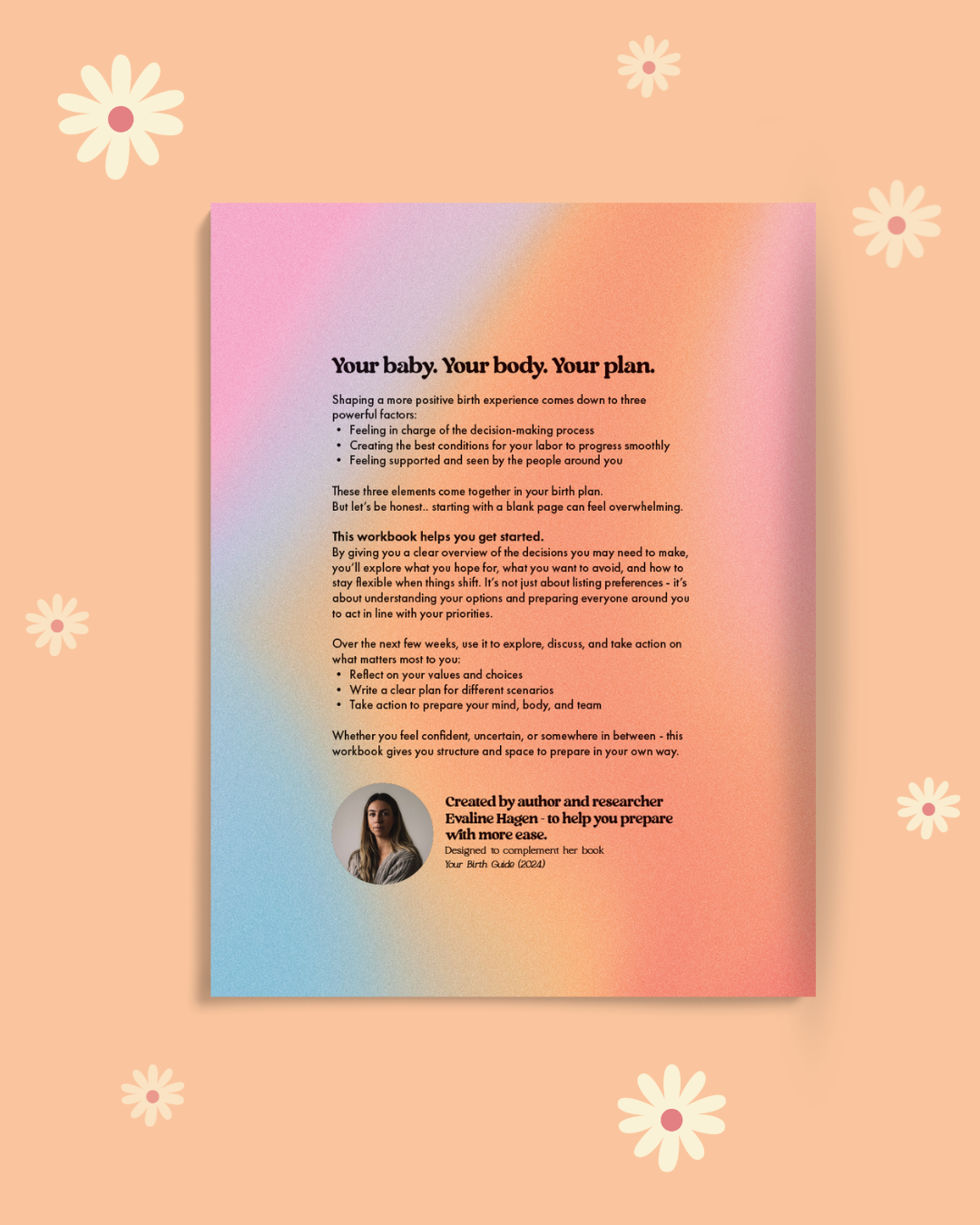 Exploring your plan for birth | Workbook