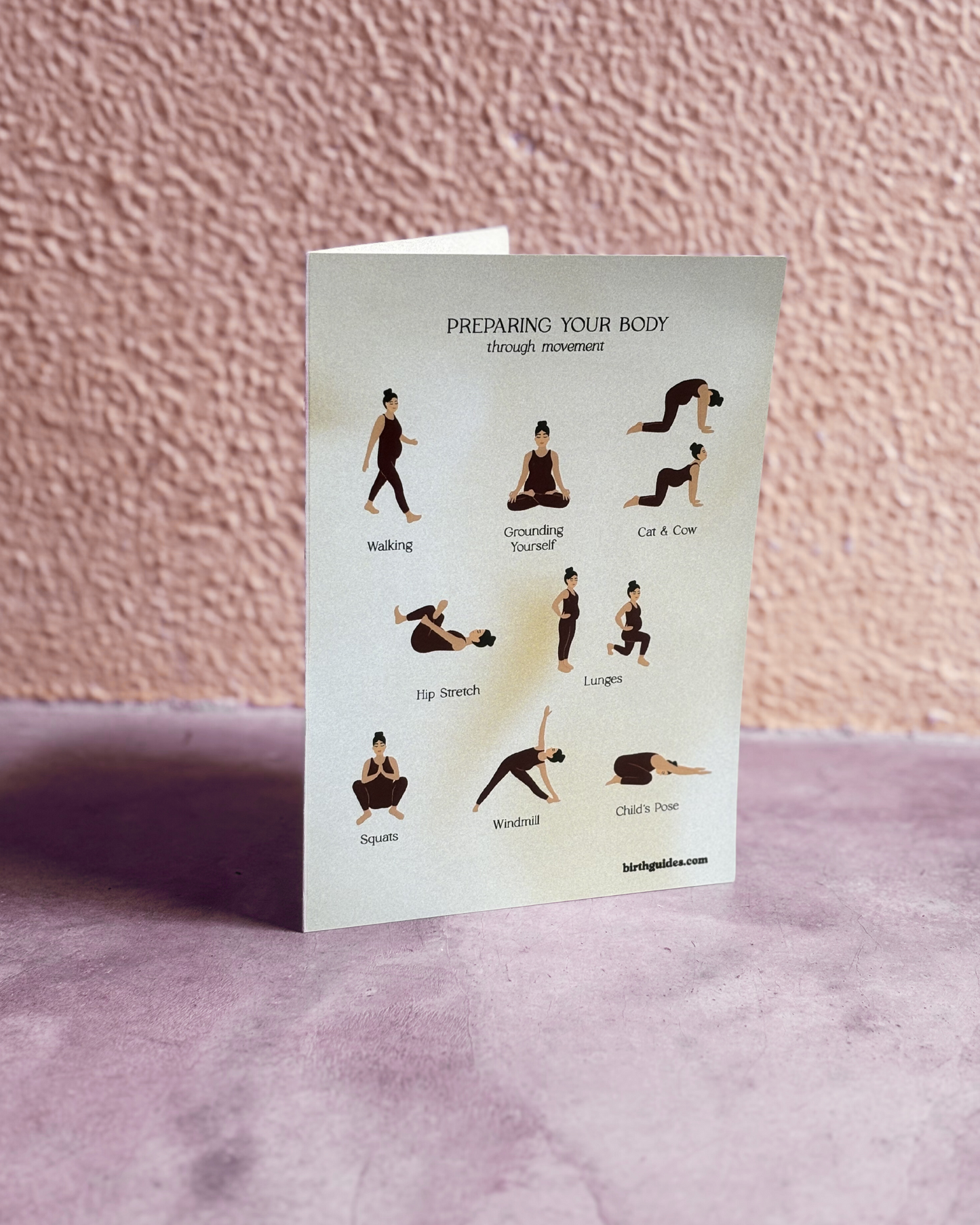 Prenatal Exercises | Pocket Display & Flyers (A5)