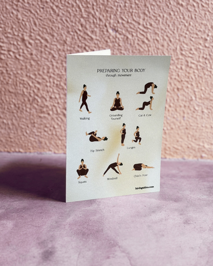 Prenatal Yoga Exercises - Flyers only (A5)