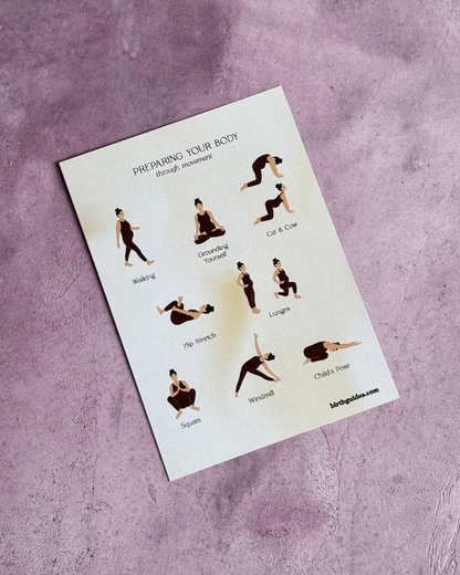 Prenatal Yoga Exercises - Flyers only (A5)
