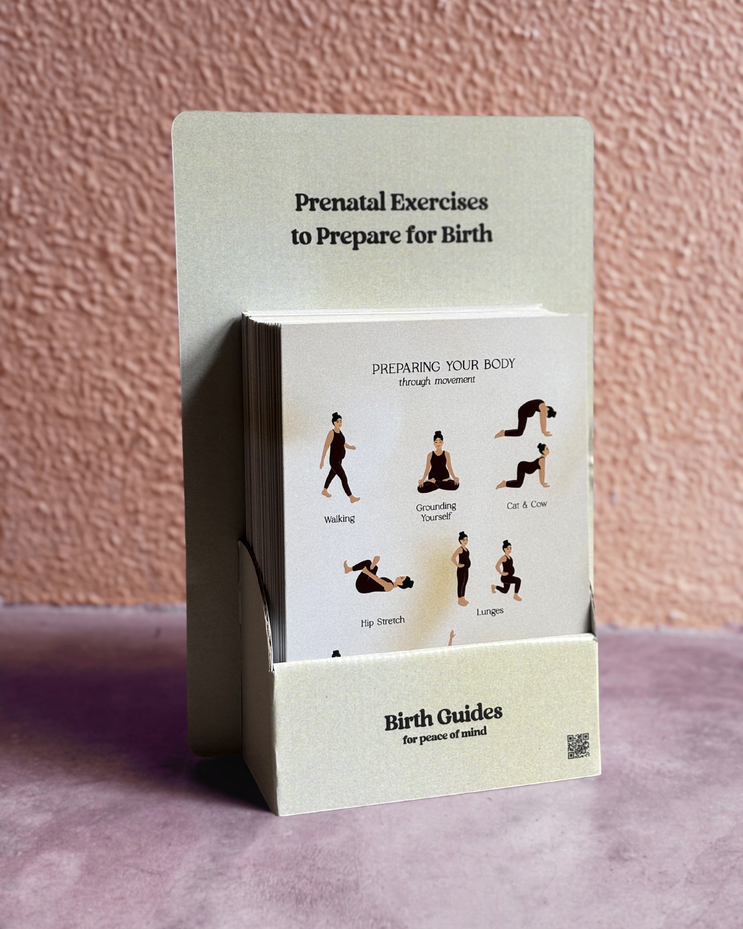 Prenatal Exercises | Pocket Display & Flyers (A5)