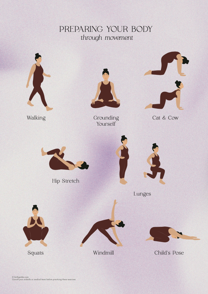 8 Prenatal Yoga Exercises for Your Third Trimester of Pregnancy – Birth  Guides