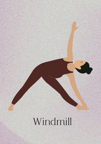 Prenatal Yoga Exercises | Birth Preparations Third Trimester | Digital Download